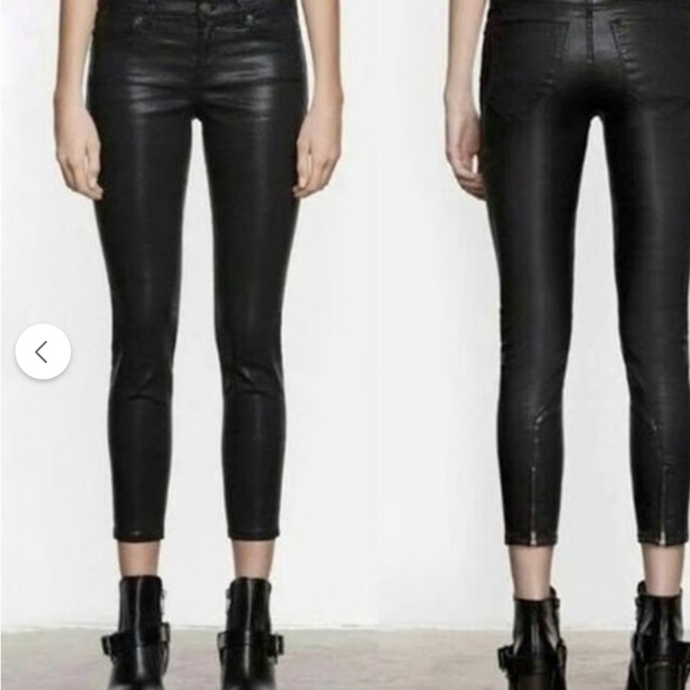 All Saints Cropped Skinny Jeans
